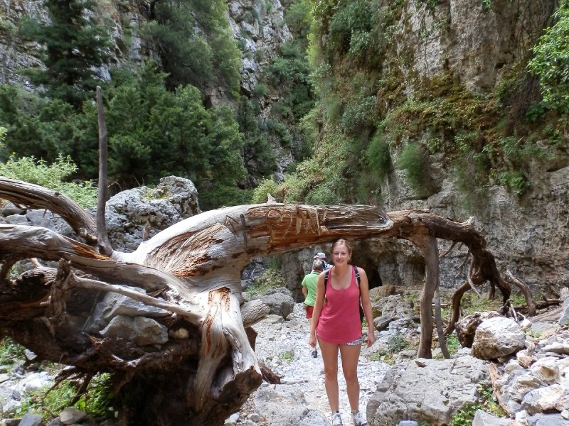 Imbros Schlucht Griechenland Chora Sfakion