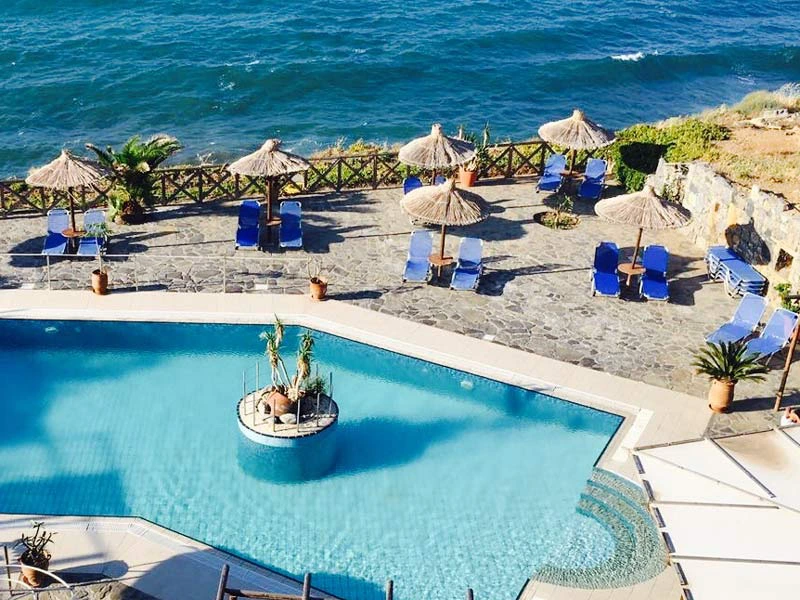 Hotel mit Pool auf Kreta