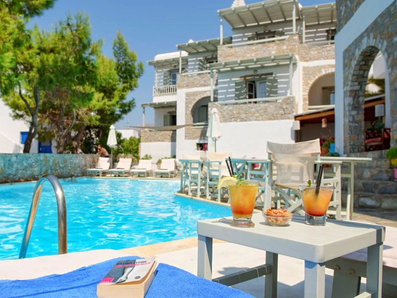 Amorgos Griechenland Kykladen Hotel mit Pool