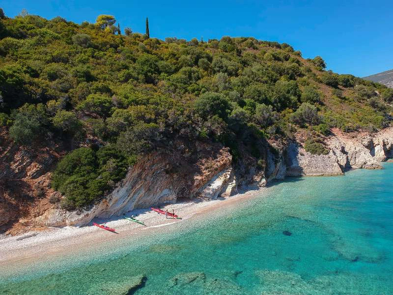 Ithaka Urlaub Kajaktour