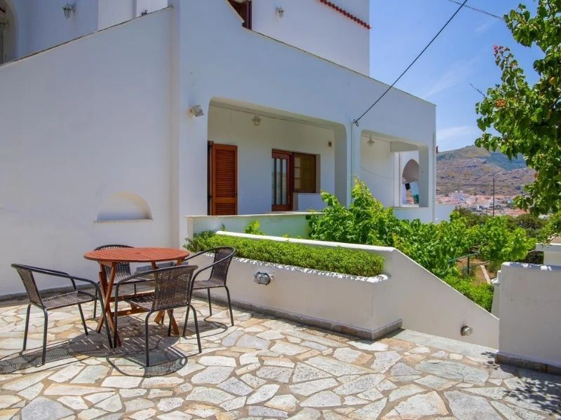 Gästehaus auf Andros, Griechenland