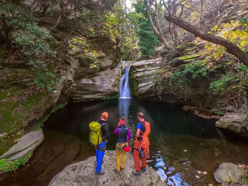 Flusstrekking Andros