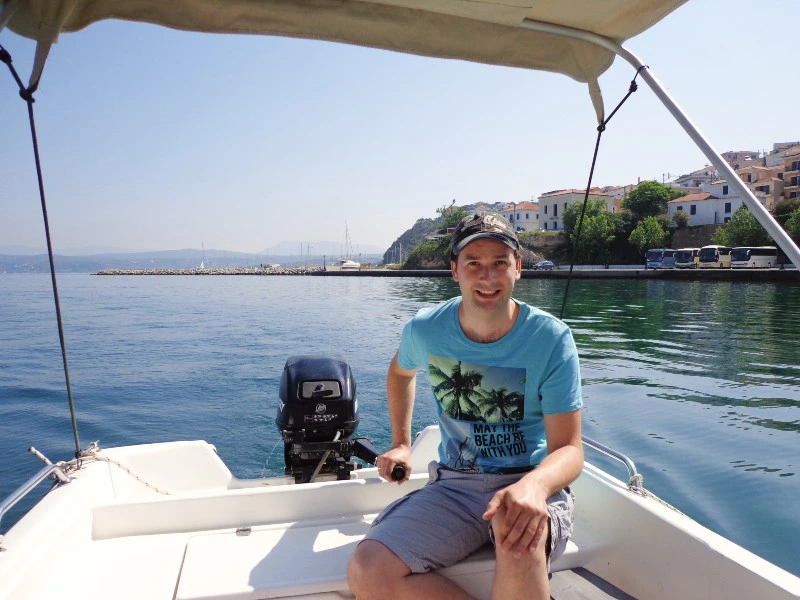 Bootstour bei Gialova