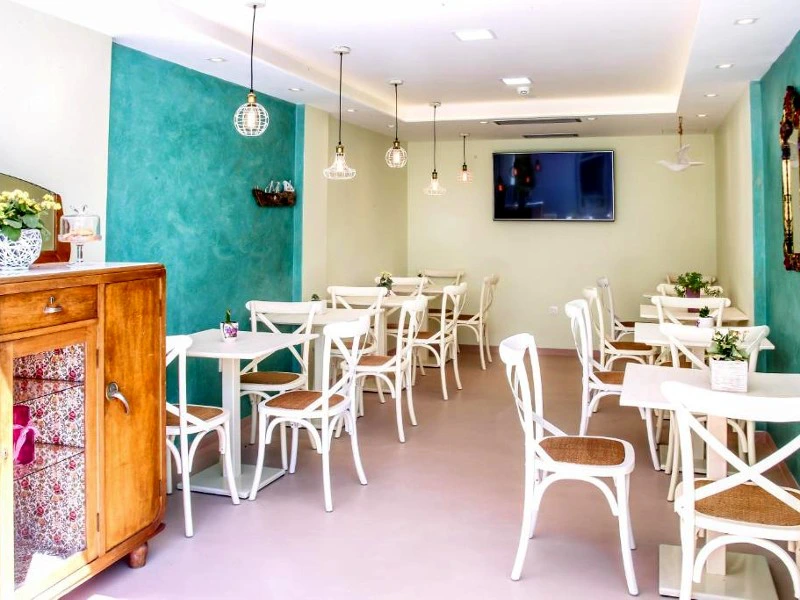 Hotel Andros Frühstücksraum