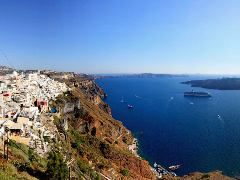 Sonnenuntergang auf Santorini