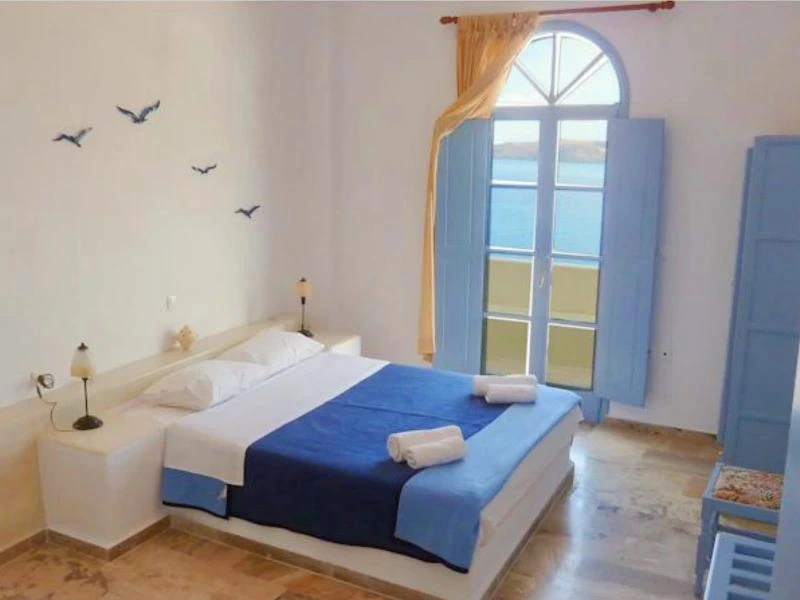 Schlafzimmer im Klippenhotel