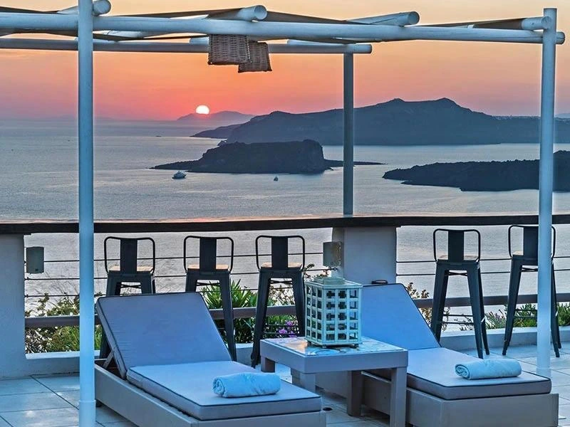 Aussicht vom Klippenhotel
