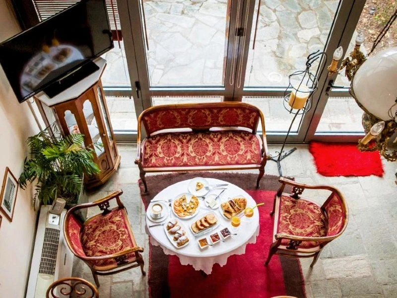 Frühstücksraum in Edessa