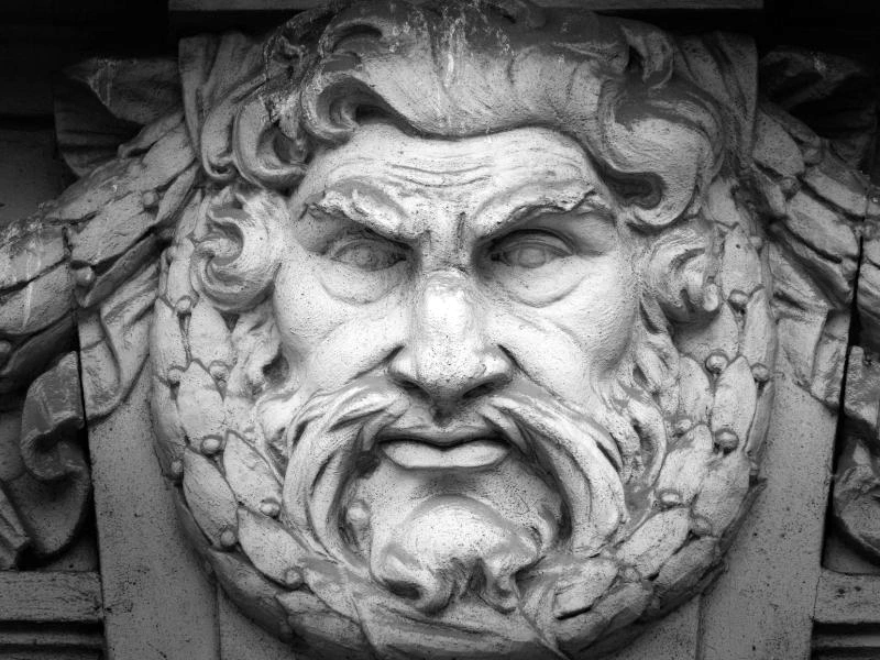 Gesicht des Zeus