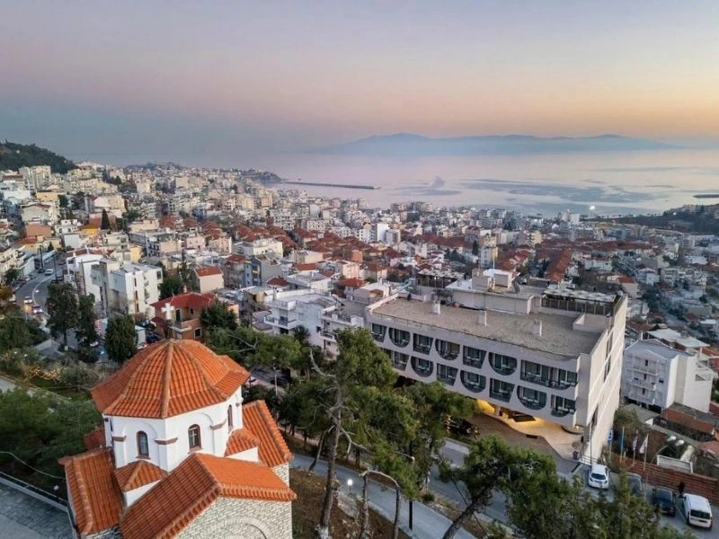 Hotel im Zentrum von Kavala, Griechenland