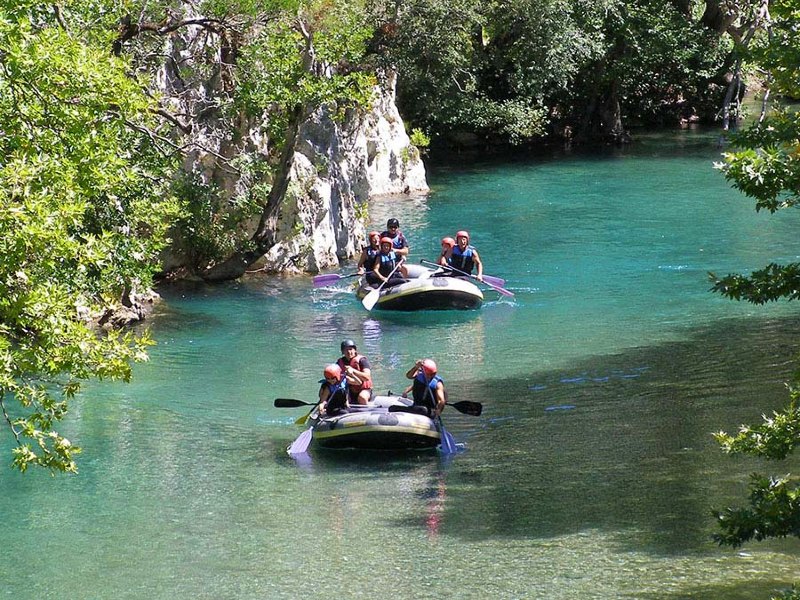 Rafting in Griechenland