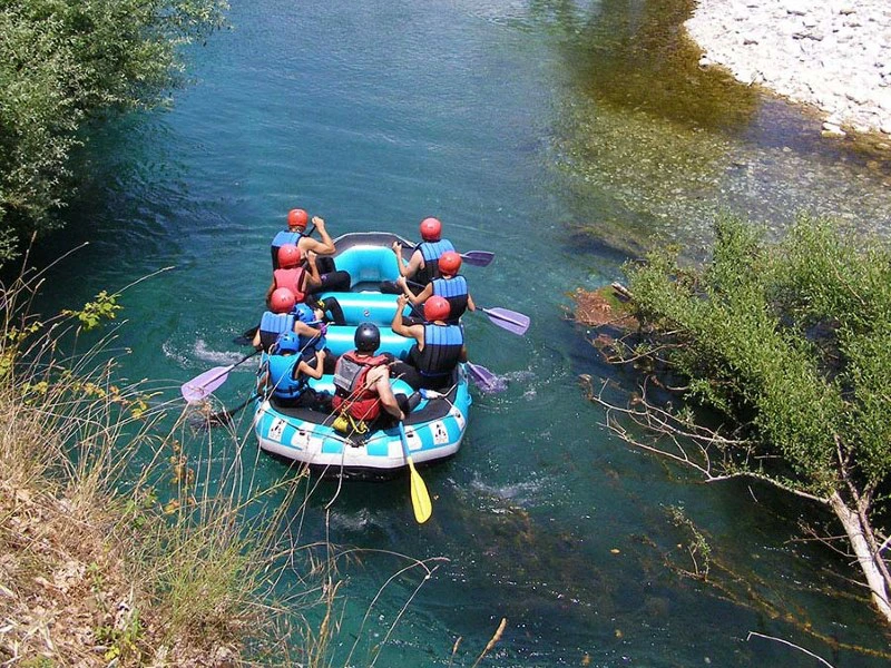 Rafting in Griechenland