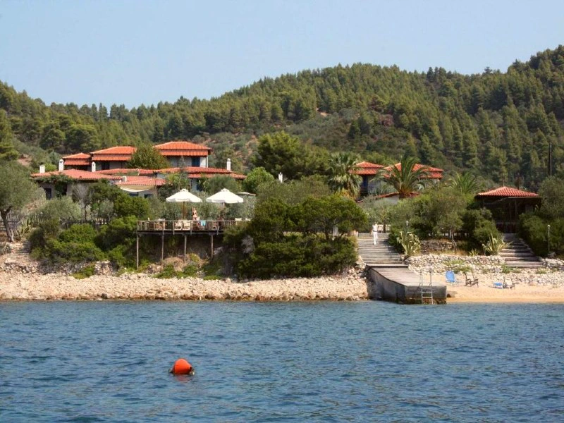 Unterkunft am Meer in Ouranoupoli, Griechenland