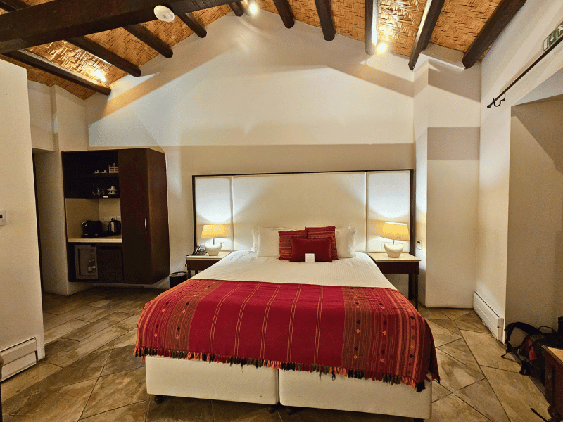 Übernachtung in einem traditionellen Dorfhaus