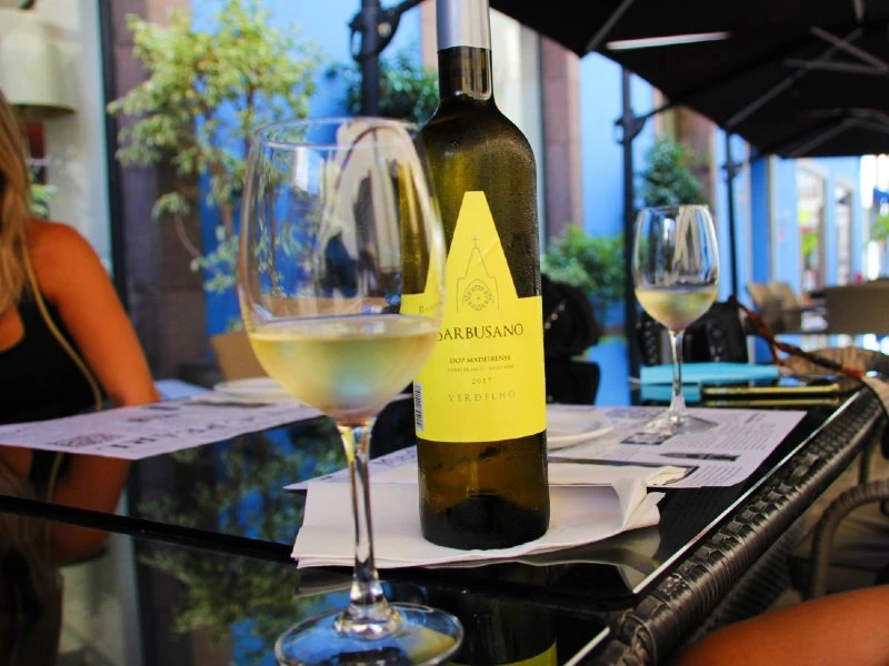 Weinprobe in Funchal