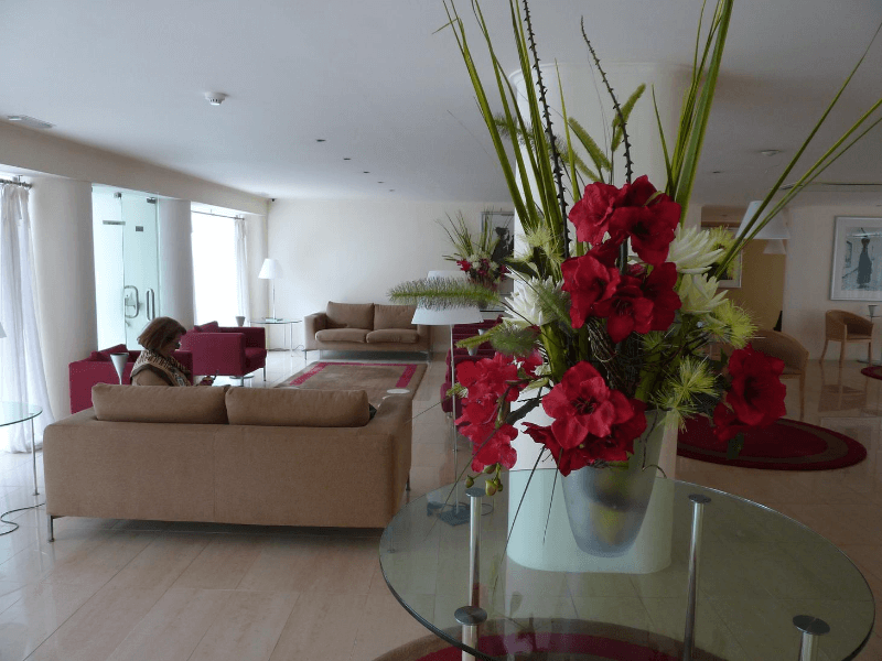 Hotellobby in Nazaré