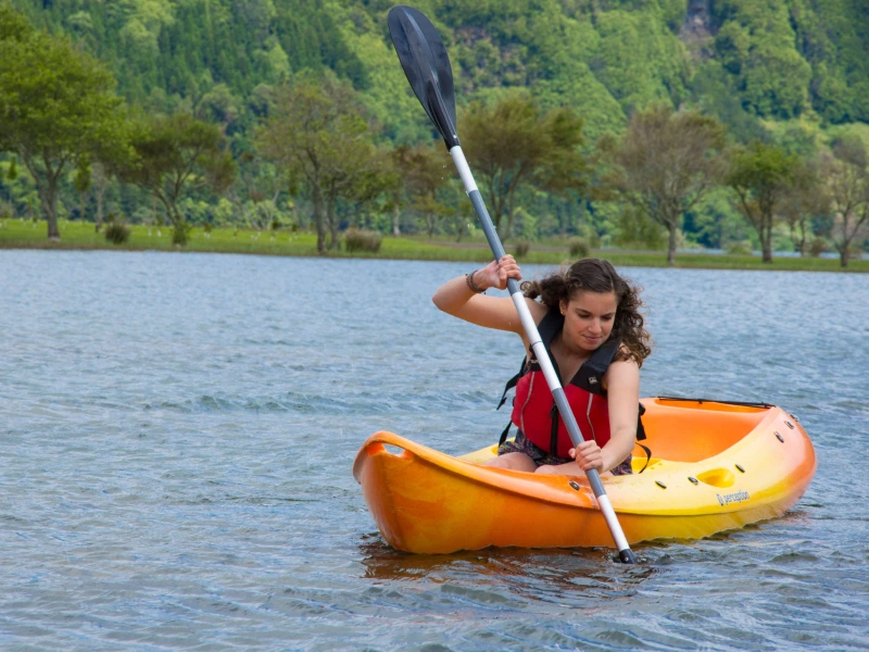 Kajaken auf den Azoren