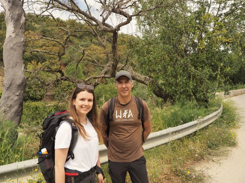 mit einem Guide unterwegs bei Olhao