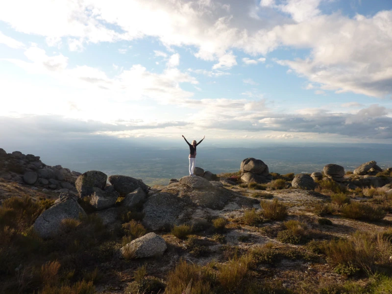 Ausblick bei Serra da Estrela