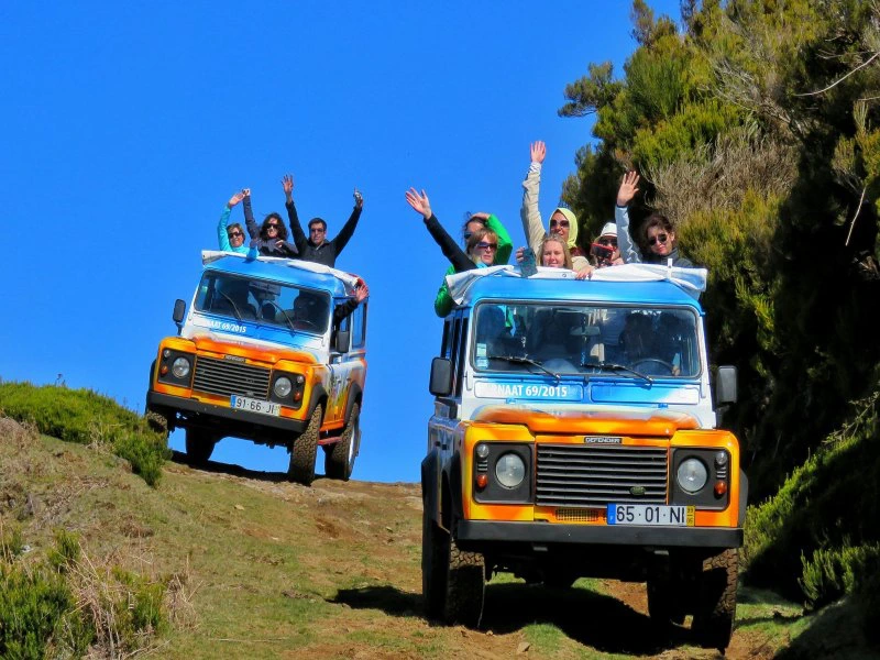 Jeeps unterwegs auf Madeira