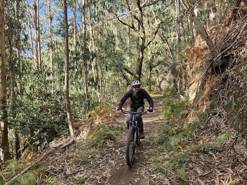mountainbiken op Madeira