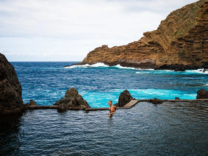 Naturschwimmbad bei Porto do Moniz Madeira