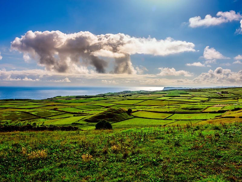Terceira Blick vom Viewpoint