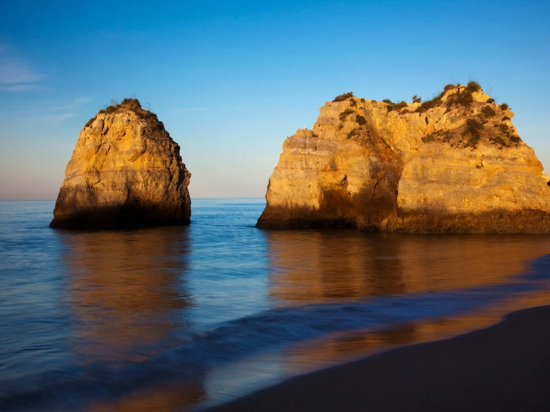 Portugal PraiadRocha_Sonnenuntergang