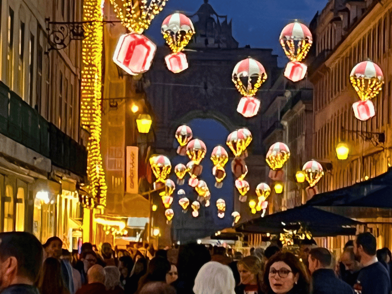 Advent in Lissabon in Portugal