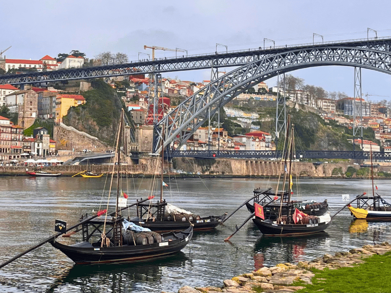Bruecke in Porto in Portugal