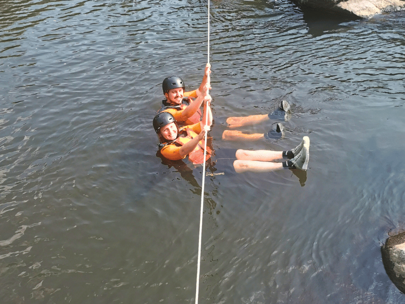 Softcanyoning im Alentejo in Portugal