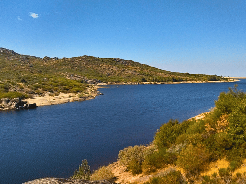 See in der Serra da Estrela in Portugal