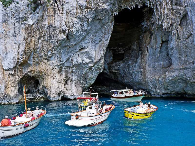 Blaue Grotten bei Capri