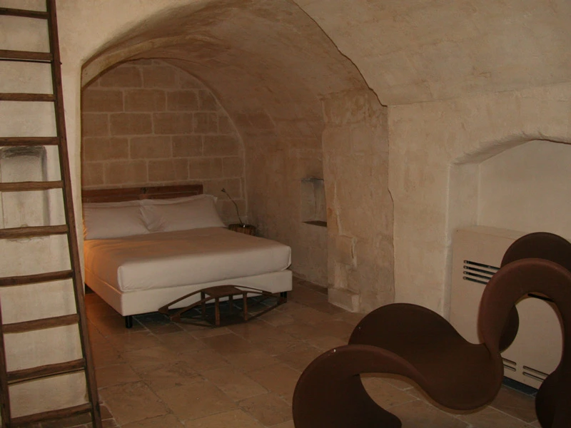 Doppelzimmer in Matera in Süditalien