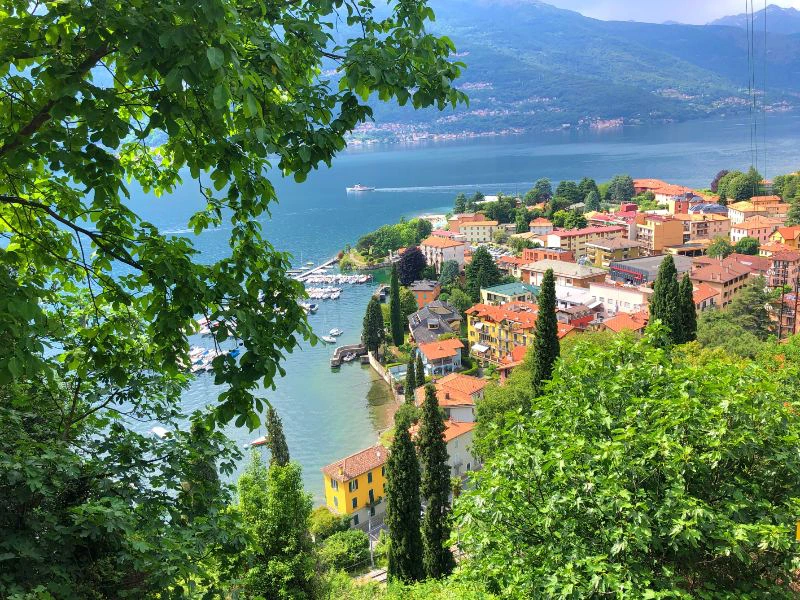 Blick auf den Comer See