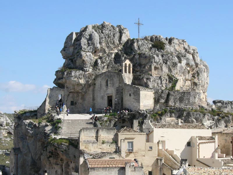 Matera-Felsenkirche-Italien