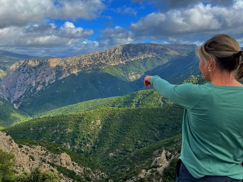 Supramonte Gebirge wandern