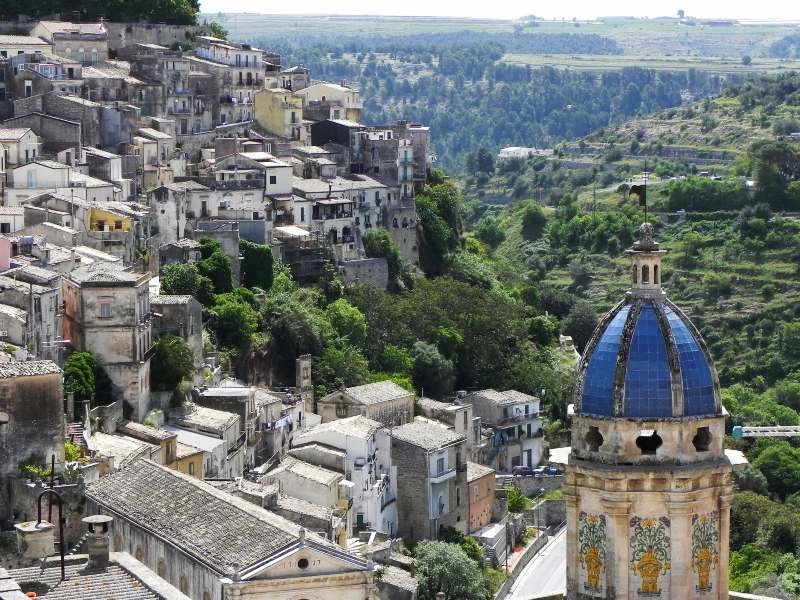 Ausblick auf Ragusa