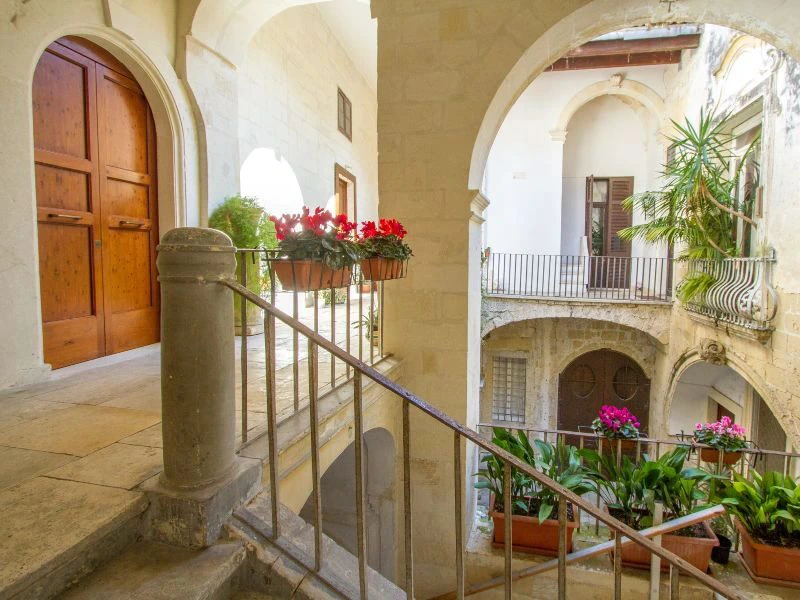 Innenhof in Lecce