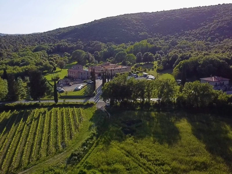 Agriturismo in der Toskana, Italien
