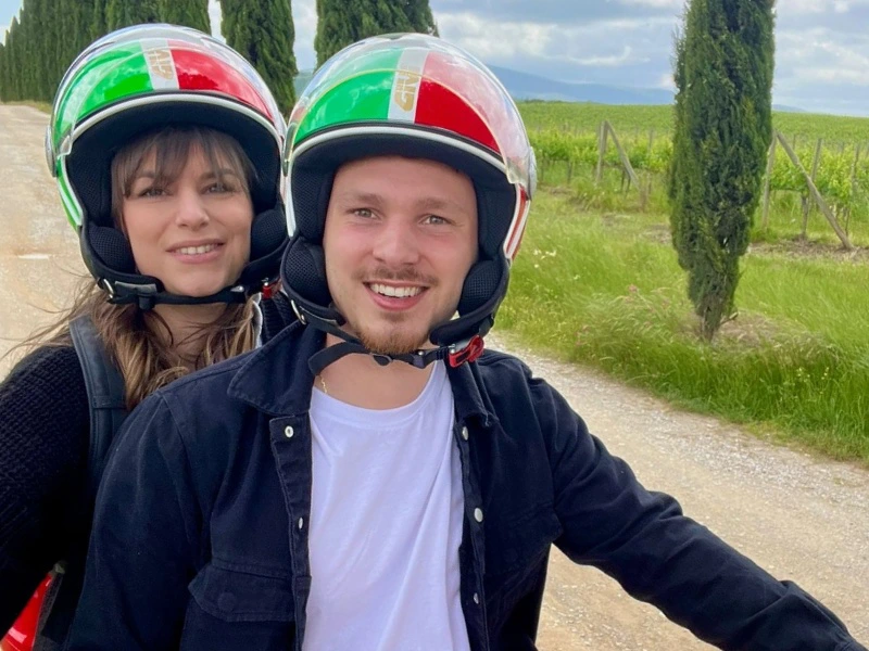 Mit der Vespa die Toskana erkunden, Italien