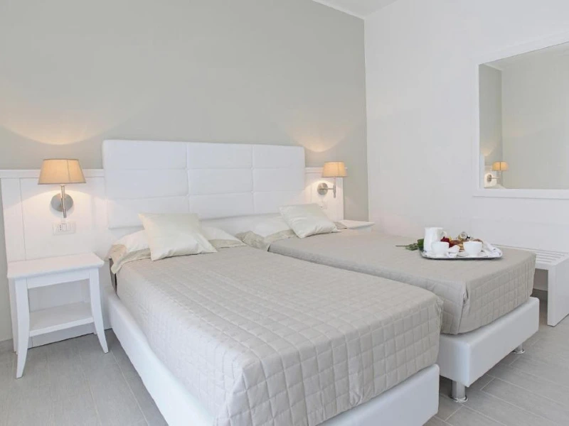 Schlafzimmer in Scala dei Turchi