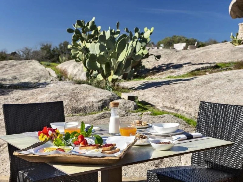 Frühstück in Ihrem Hotel in Alghero,Italien
