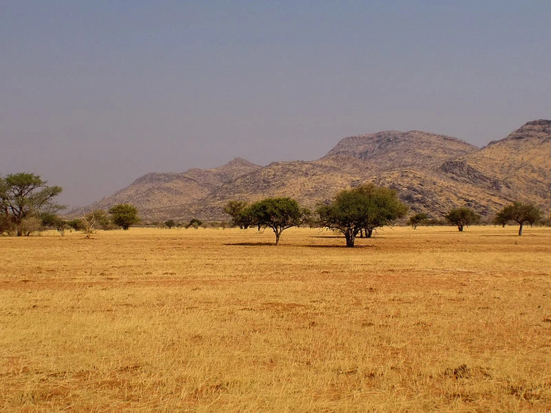 Ruancana Falls Himba Kaokoveld Namibia