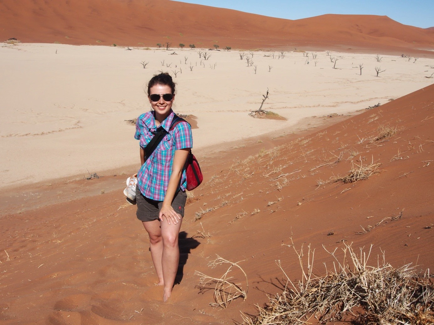 Alena in Namibia
