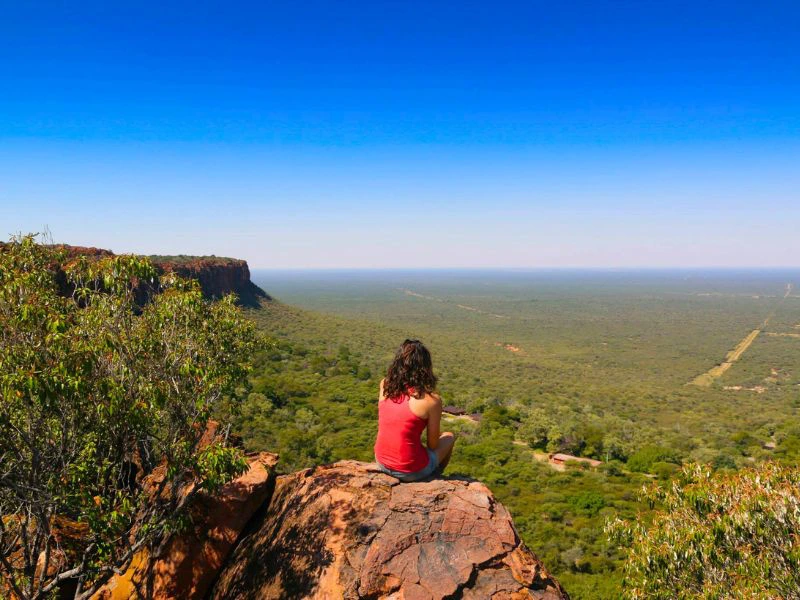 Aussicht vom Viewpoint aus bei Waterberg Namibia