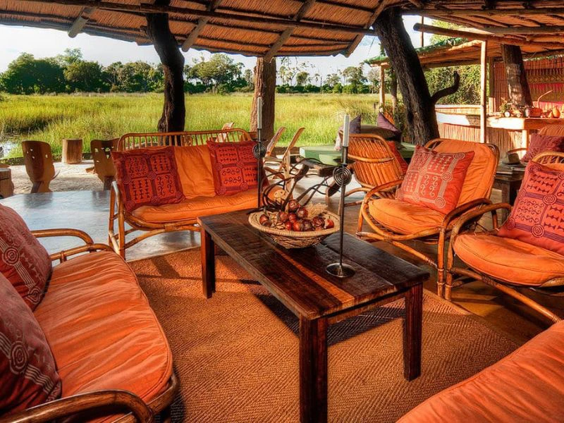 Camp im Okavango Delta Botswana