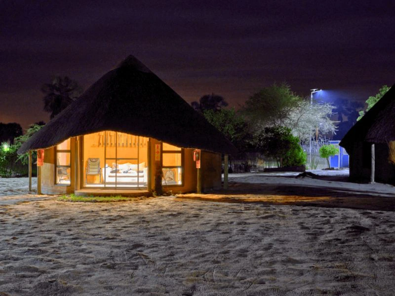 Ovambo Unterkunft Namibia