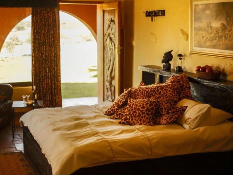 Safarilodge nördlich von Windhoek Zimmer