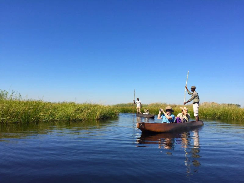Botswana - Okavango Delta - Mokoro
